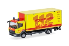 Herpa 099448 - H0 - Mercedes-Benz Atego Koffer-LKW Rettungsdienst Bremen